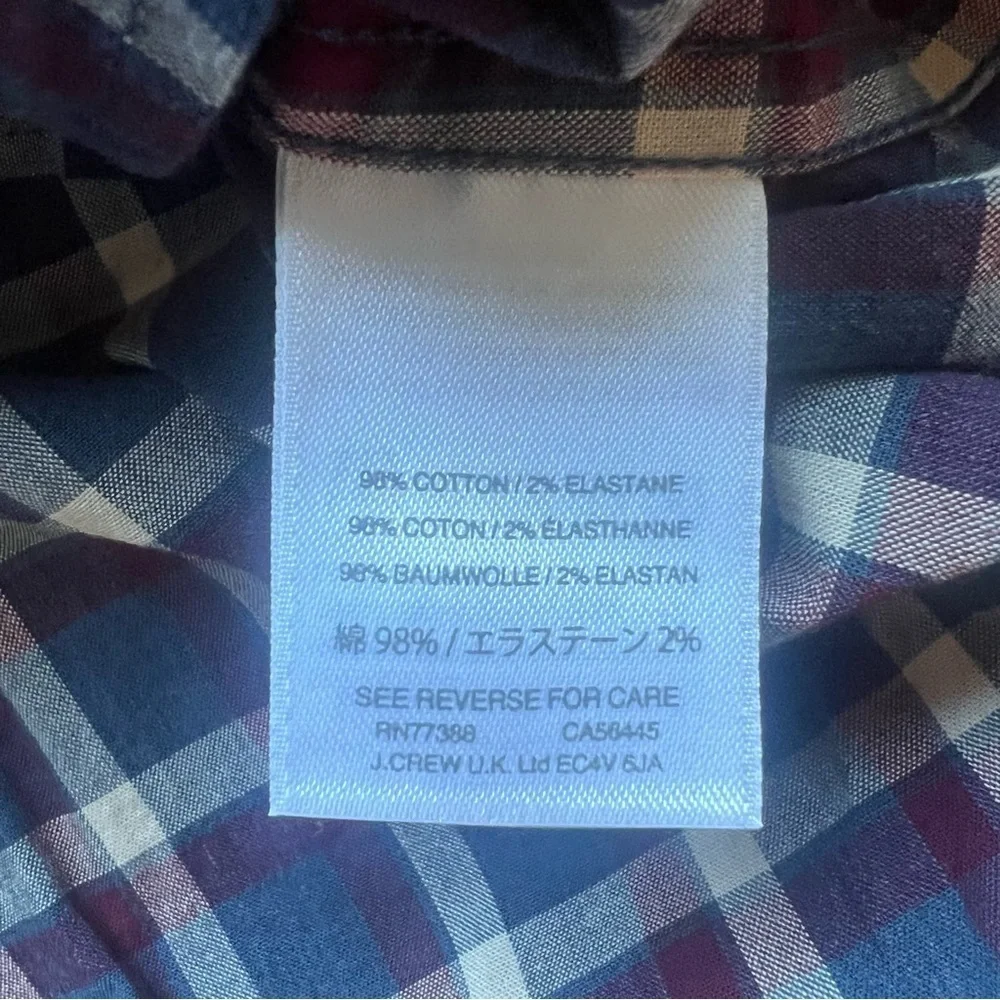 J. Crew stylish plaid
